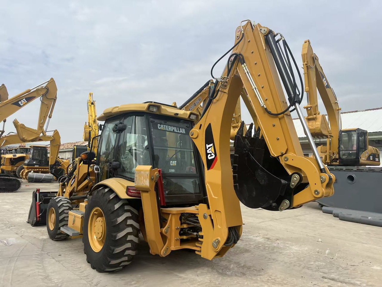 Graaflaadmachine New 420F Backhoe Loader CAT 93hp Construction Loader Backhoe Global Export New 420F Backhoe Loader CAT 93hp Construction Loader Backhoe Global Export- Photo 4