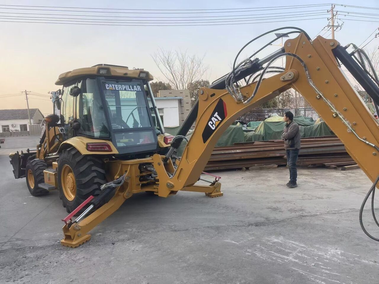 Baggerlader CATERPILLAR 420F- Photo 5