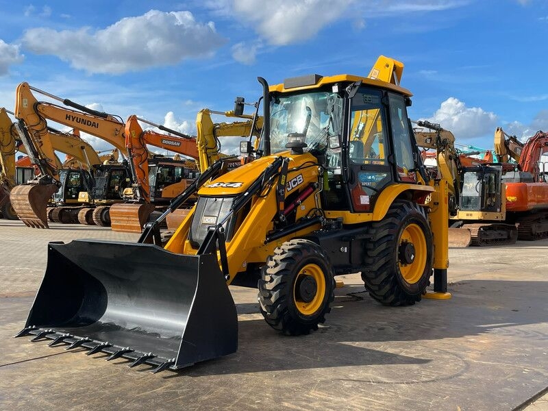 Backhoe loader JCB 3DX 4WD hammerlines- Photo 2