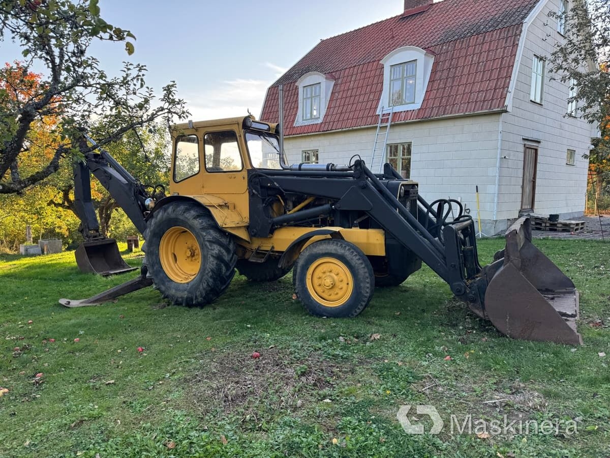 Baggerlader Grävlastare Volvo BM GM 614 med 6 redskap- Photo 4