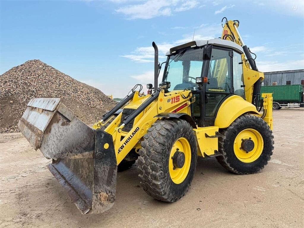 Baggerlader New Holland B 115 4PS- Photo 3