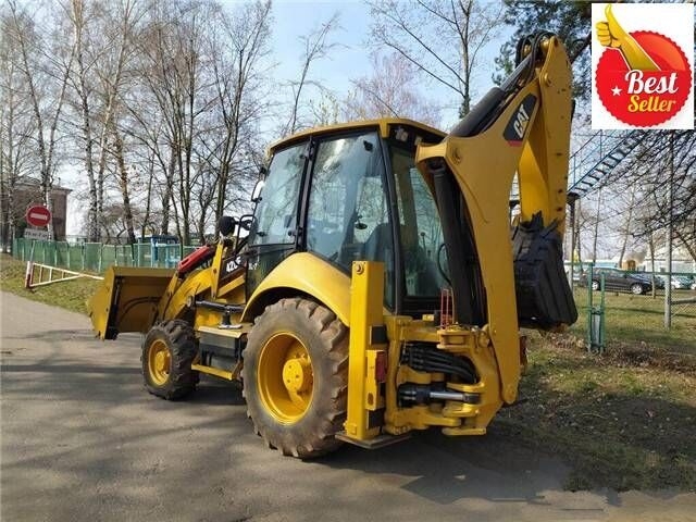 Backhoe loader Caterpillar 428F- Photo 2