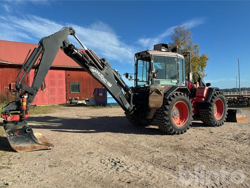 Backhoe loader Grävlastare HUDDIG 1160- Photo 5