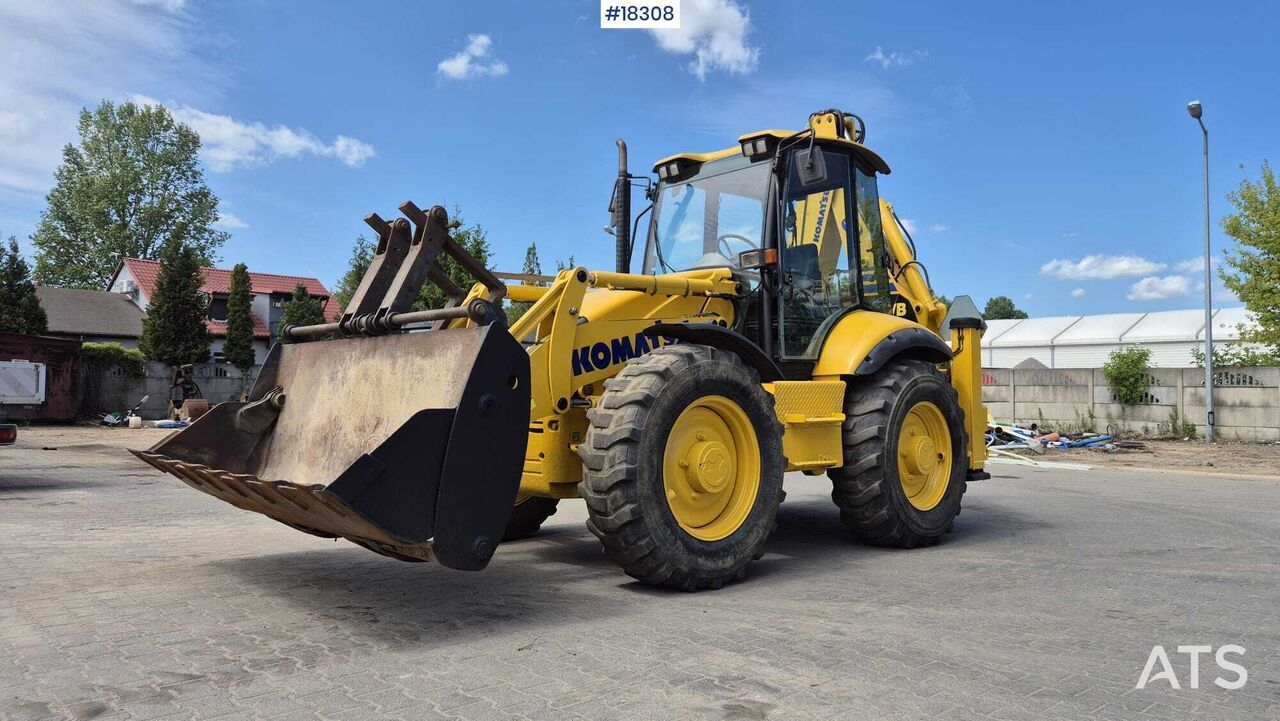 Baggerlader KOMATSU WB 97S backhoe loader (2005) KOMATSU WB 97S backhoe loader (2005)- Photo 2