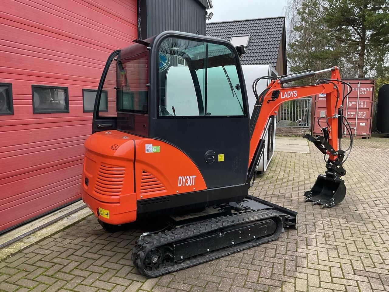 Backhoe loader 2025 LADYS DY30T KUBOTA ENGINE- Photo 4