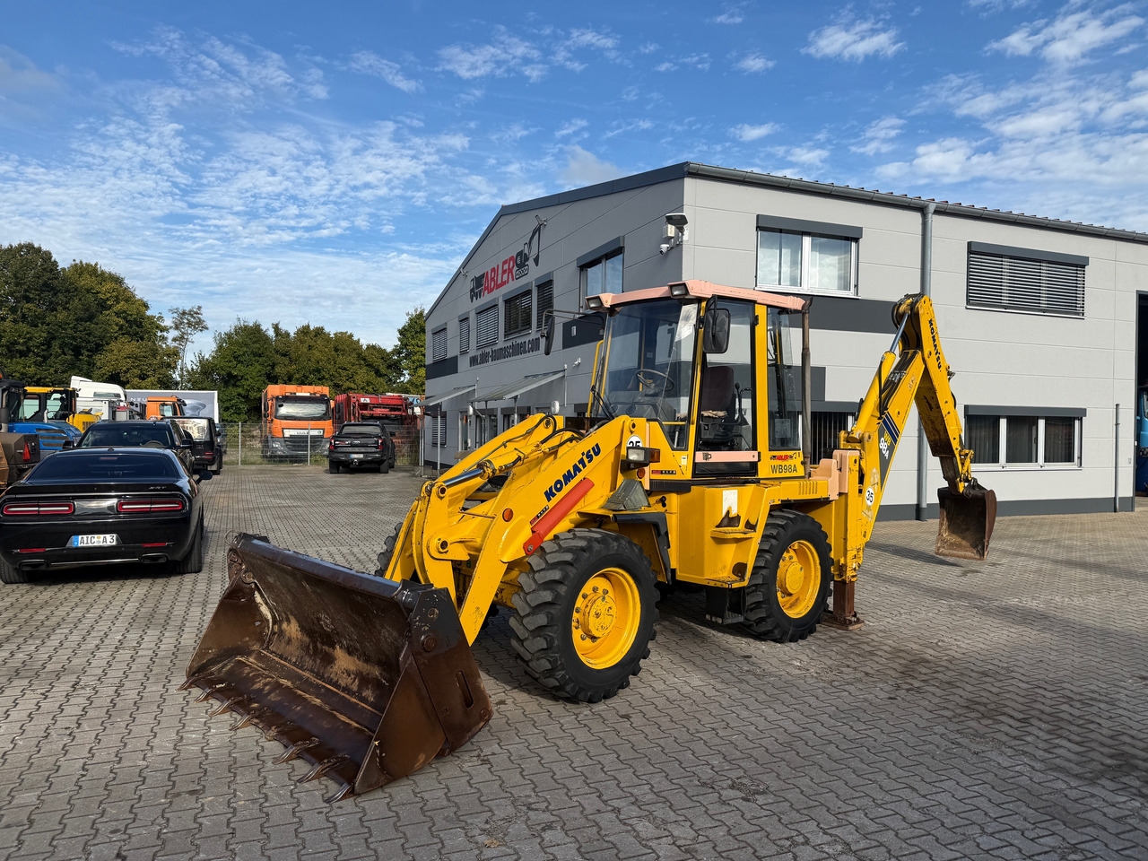 Backhoe loader Komatsu WB98A-2 Baggerlader SW Komatsu WB98A-2 Baggerlader SW- Photo 2