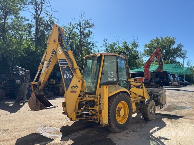 Backhoe loader 2003 Komatsu PW97R-2 Backhoe Loader- Photo 3