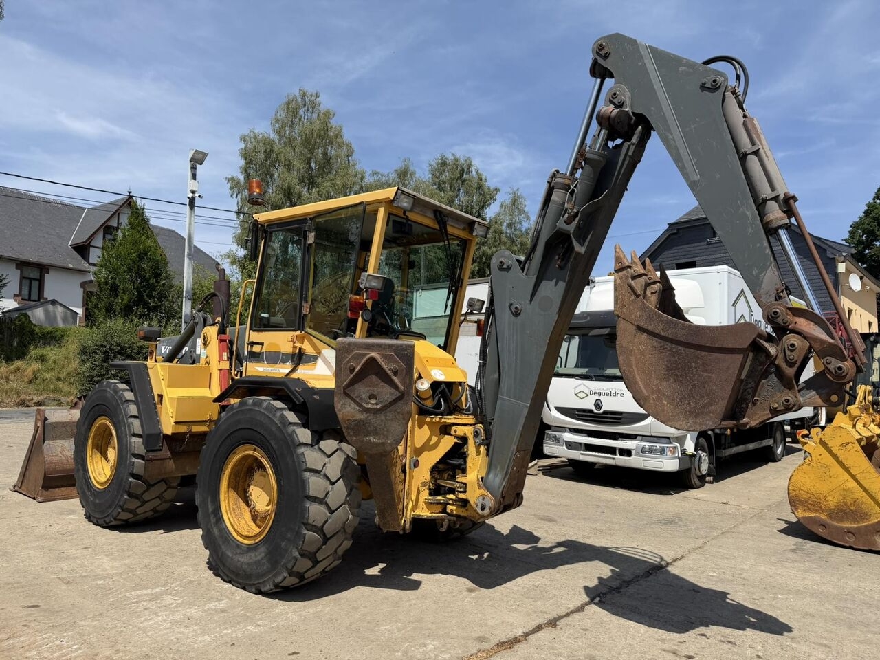 Backhoe loader Volvo EL 70 C- Photo 4