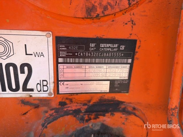 Baggerlader 2011 Caterpillar 432E2 4x4 Chargeuse Pelleteuse Backhoe Loader 2011 Caterpillar 432E2 4x4 Chargeuse Pelleteuse Backhoe Loader- Photo 5