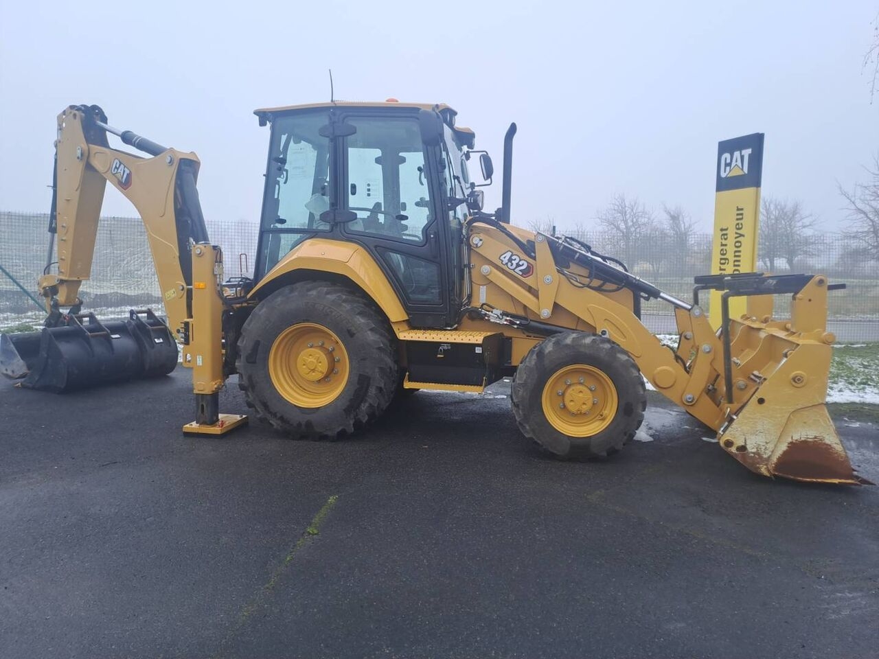 Baggerlader CAT 432- Photo 4
