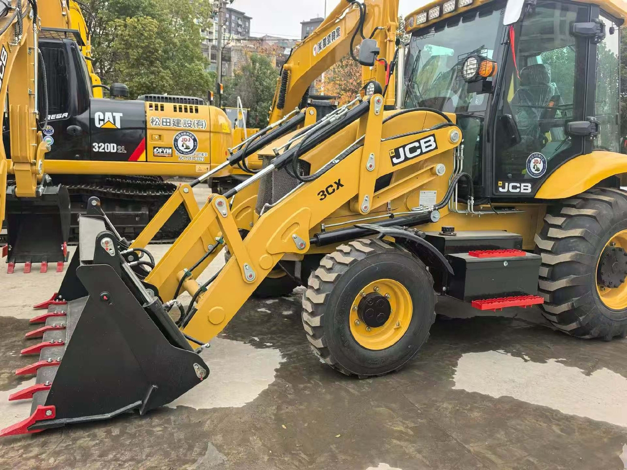 Graaflaadmachine New and Used Mini Excavator Wheel 420 Cat 416 420f 420e 430 Second Hand Jcb 3cx 4cx 4WD Bobcat Towable Backhoe Loader [ Copy ] New and Used Mini Excavator Wheel 420 Cat 416 420f 420e 430 Second Hand Jcb 3cx 4cx 4WD Bobcat Towable Backhoe Loader [ Copy ]- Photo 4