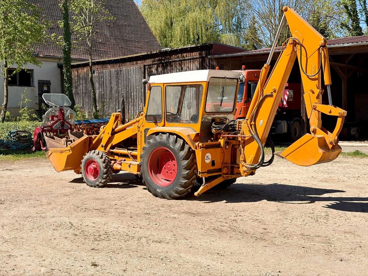 Graaflaadmachine 1970 FENDT TS 65 FWA 269 S BACKHOE LOADER 1970 FENDT TS 65 FWA 269 S BACKHOE LOADER- Photo 3