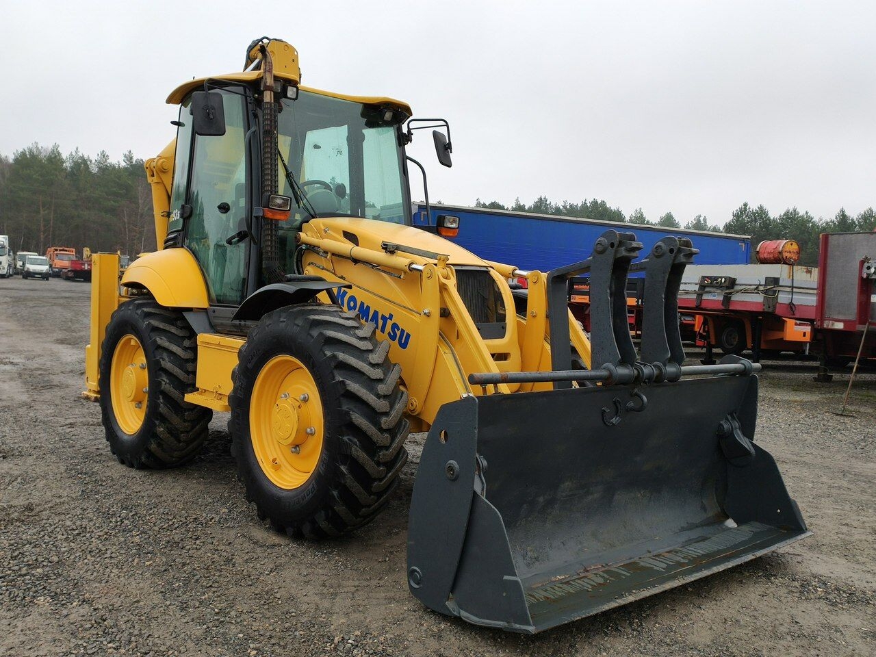 Backhoe loader WB 93S-5E0 Bez Luzów Zadbana Sprawna Super Stan !!! WB 93S-5E0 Bez Luzów Zadbana Sprawna Super Stan !!!- Photo 2