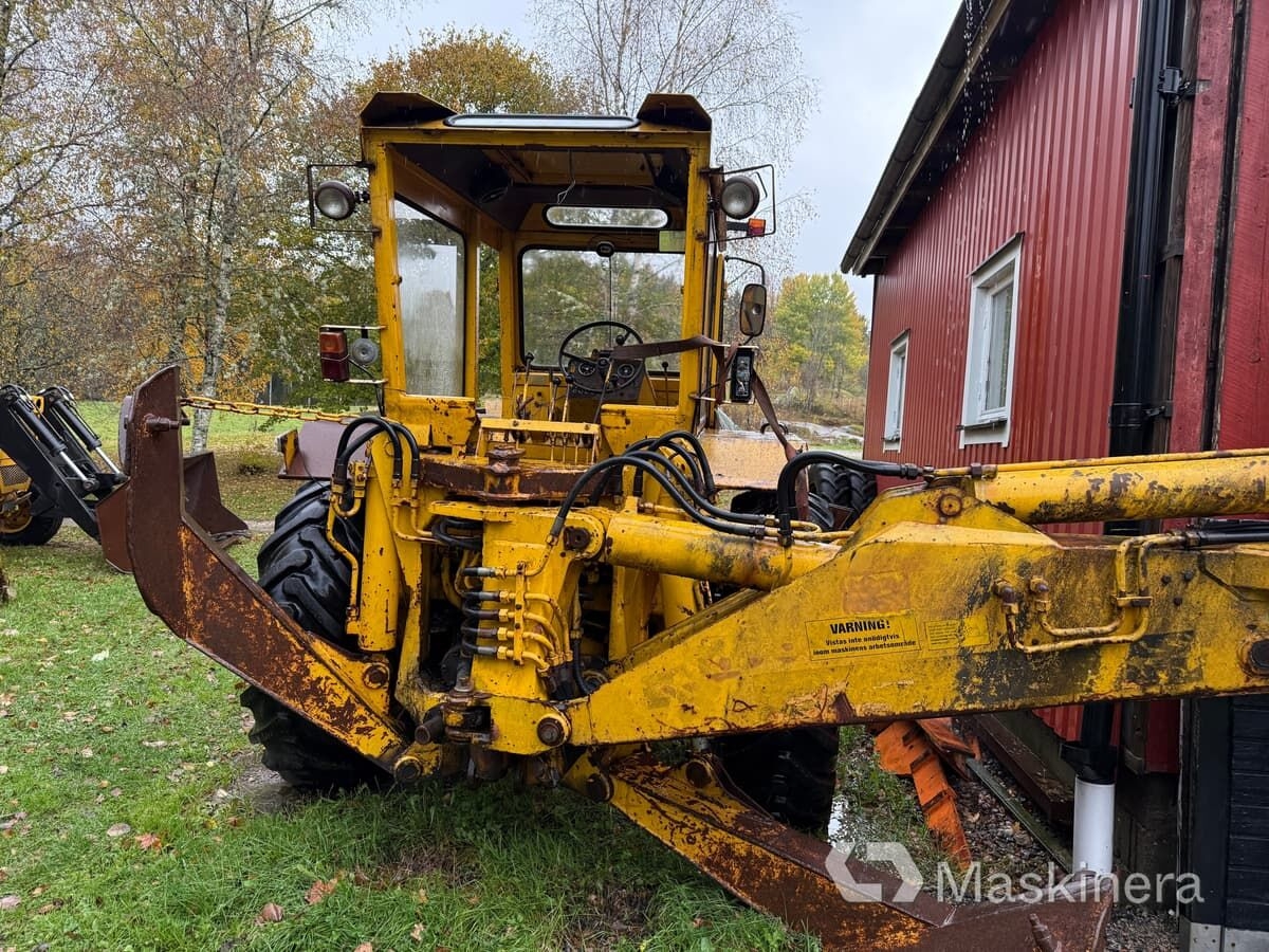 Baggerlader Traktorgrävare Hymas 2004 (Renoverings Objekt) + Valmet 700 Med Lastare- Photo 5