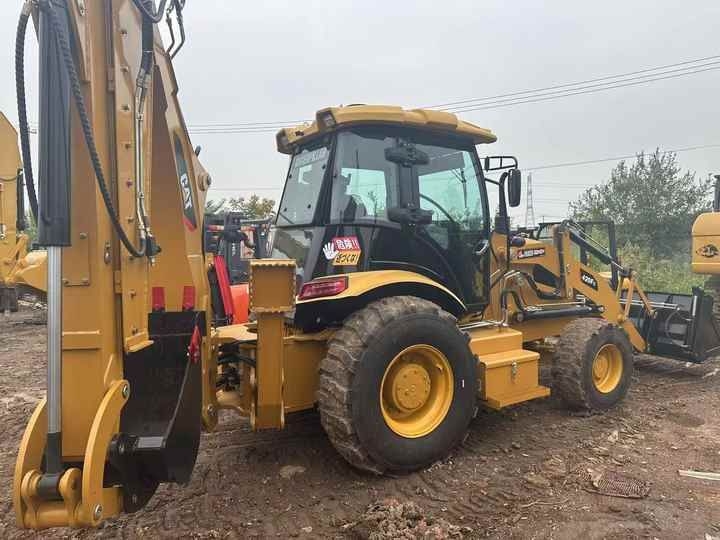 Backhoe loader Used Caterpillar CAT 450F Retro Excavator CAT420F Cheap Price for Sale- Photo 2
