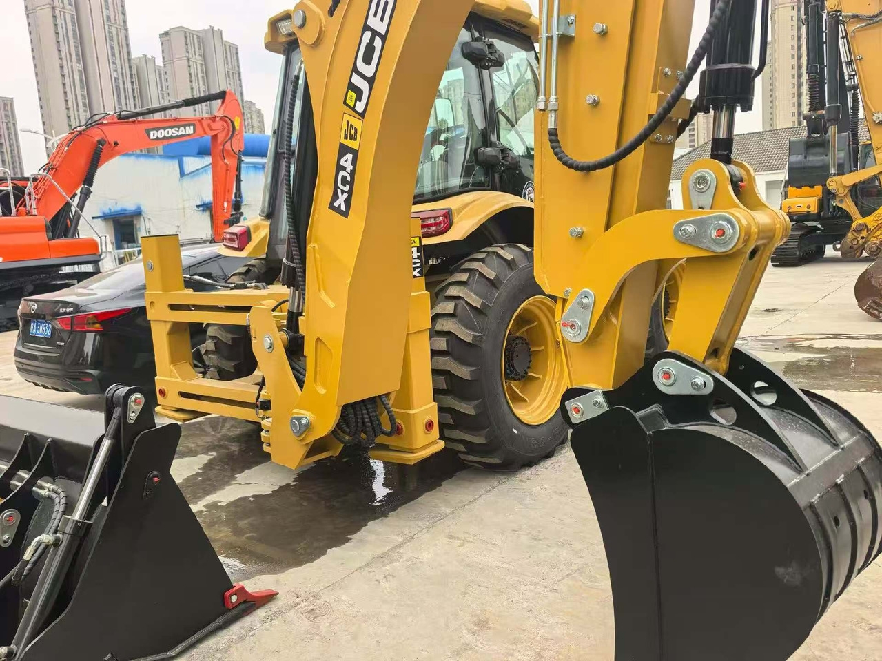Koparko-ładowarka New and Used Mini Excavator Wheel 420 Cat 416 420f 420e 430 Second Hand Jcb 4cx 4WD Bobcat Towable Backhoe Loader [ Copy ] New and Used Mini Excavator Wheel 420 Cat 416 420f 420e 430 Second Hand Jcb 4cx 4WD Bobcat Towable Backhoe Loader [ Copy ]- Photo 2
