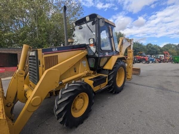 Graaflaadmachine Unknown Caterpillar CAT 428B 4WD BACKHOELOADER// 2965 hours, 4 rear buckets- Photo 5