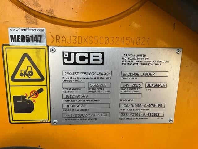 Graaflaadmachine JCB 3DX JCB 3DX- Photo 5