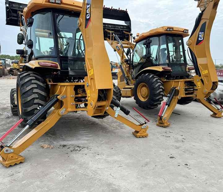 Graaflaadmachine Excellent Quality 4x4 Caterpillar Tlb Good Price Cat 420f Backhoe Loader With H-shaped Stand Excellent Quality 4x4 Caterpillar Tlb Good Price Cat 420f Backhoe Loader With H-shaped Stand- Photo 6