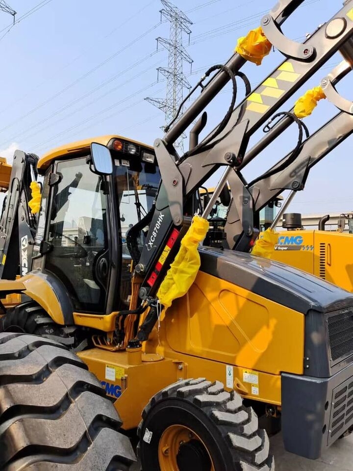 Graaflaadmachine New XCMG XC870HK backhoe loader- Photo 3
