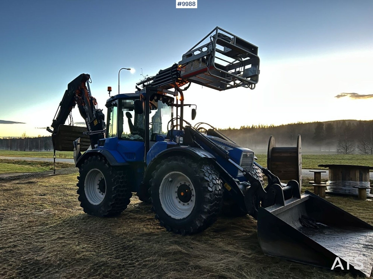 Koparko-ładowarka HUDDIG 1260C Grävlastare – Linjeutrustad HUDDIG 1260C Grävlastare – Linjeutrustad- Photo 2