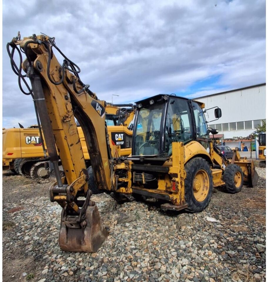 Baggerlader CAT 428E- Photo 3