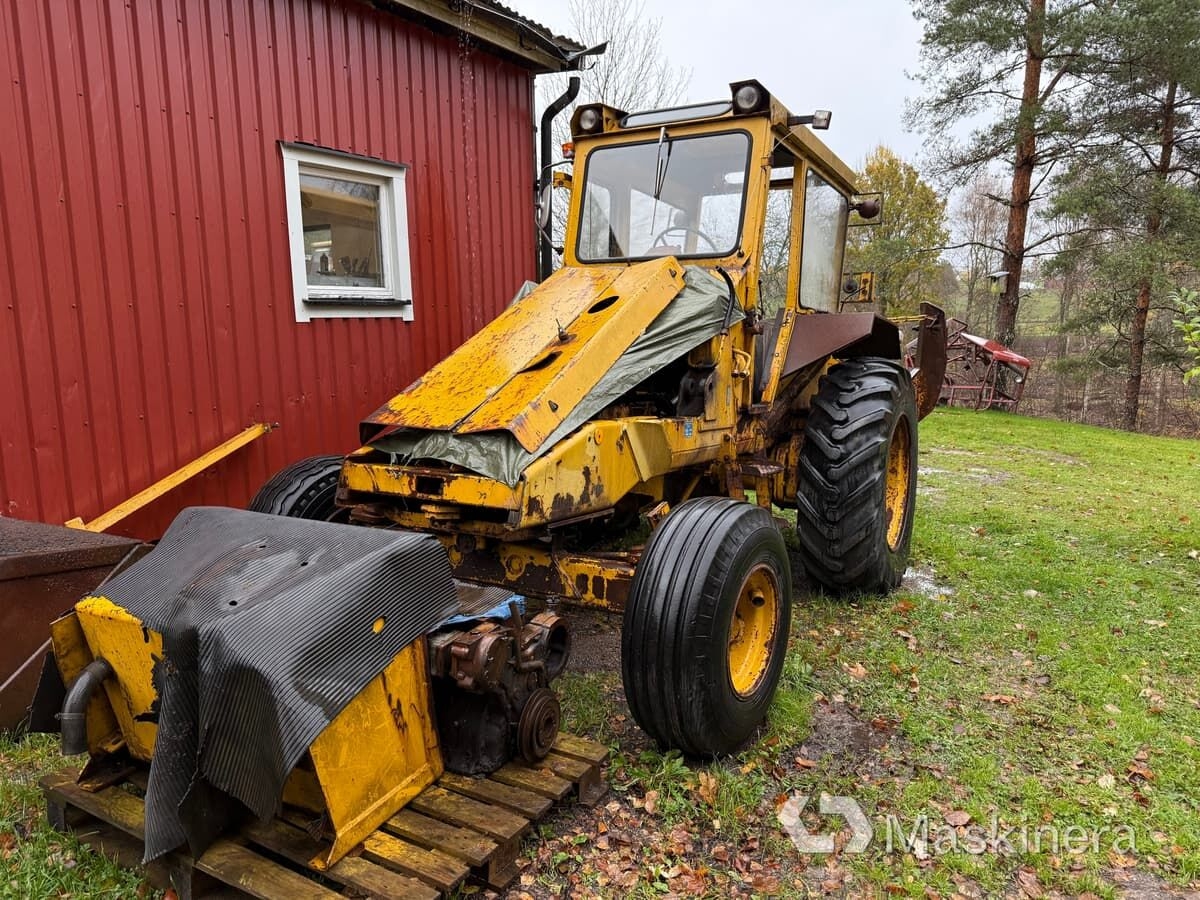 Baggerlader Traktorgrävare Hymas 2004 (Renoverings Objekt) + Valmet 700 Med Lastare- Photo 2