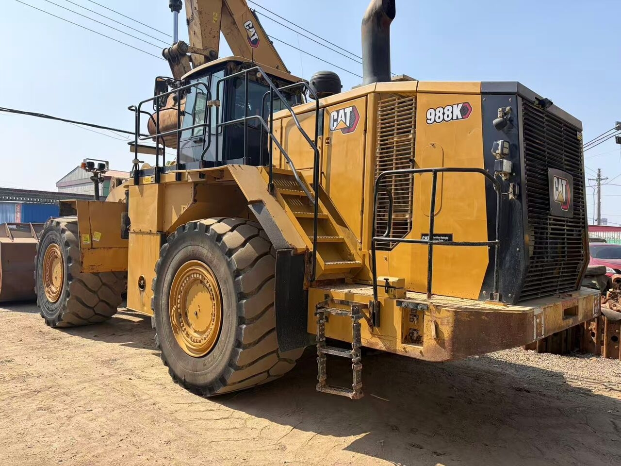 Backhoe loader CATERPILLAR 988K- Photo 4