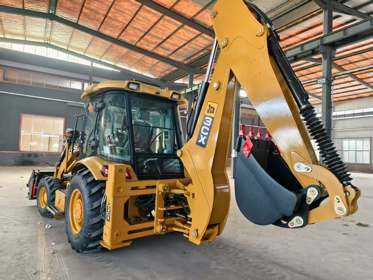 Baggerlader New Backhoe Loader JCB 3CX Made in China for Road Construction New Backhoe Loader JCB 3CX Made in China for Road Construction- Photo 3