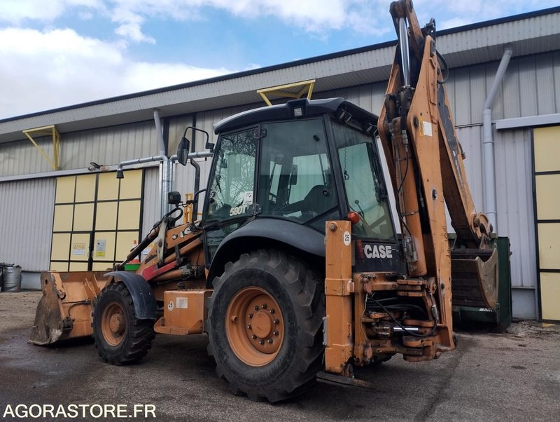 Graaflaadmachine TRACTOPELLE CASE 580T de 2012 n° 1136 TRACTOPELLE CASE 580T de 2012 n° 1136- Photo 3