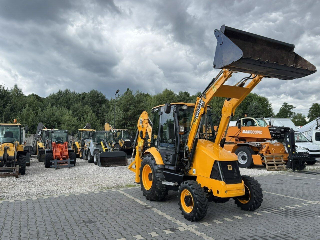 Backhoe loader MIDI CX Szybkozłącze Nowe Opony bez luzów i wycieków Super Stan MIDI CX Szybkozłącze Nowe Opony bez luzów i wycieków Super Stan- Photo 4