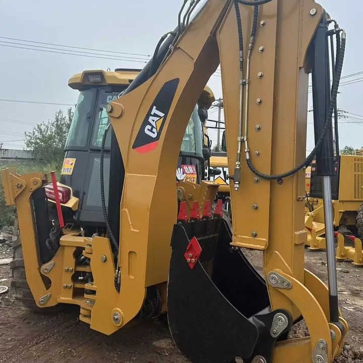 Backhoe loader Used Caterpillar CAT 450F Retro Excavator CAT420F Cheap Price for Sale- Photo 5