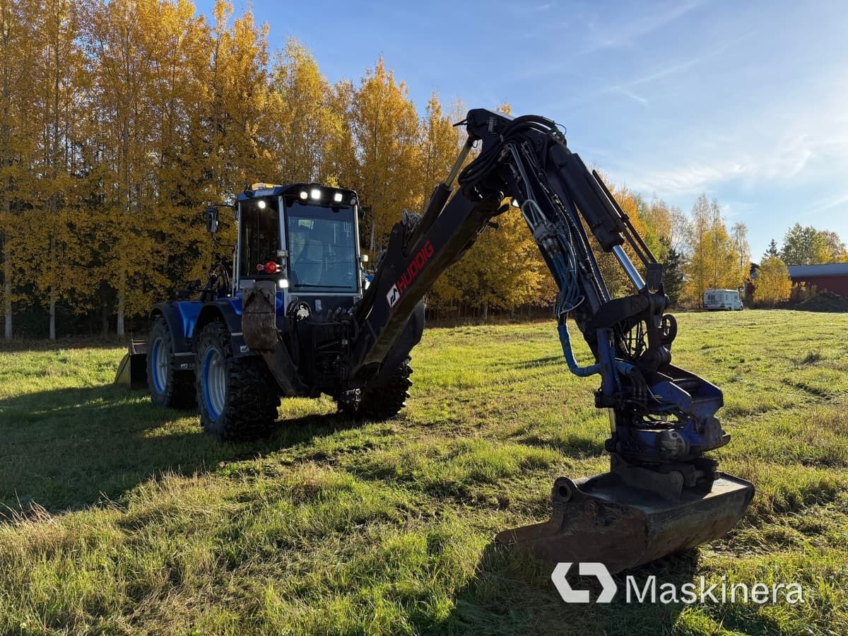 Baggerlader Traktorgrävare Huddig 1260B med redskap- Photo 5