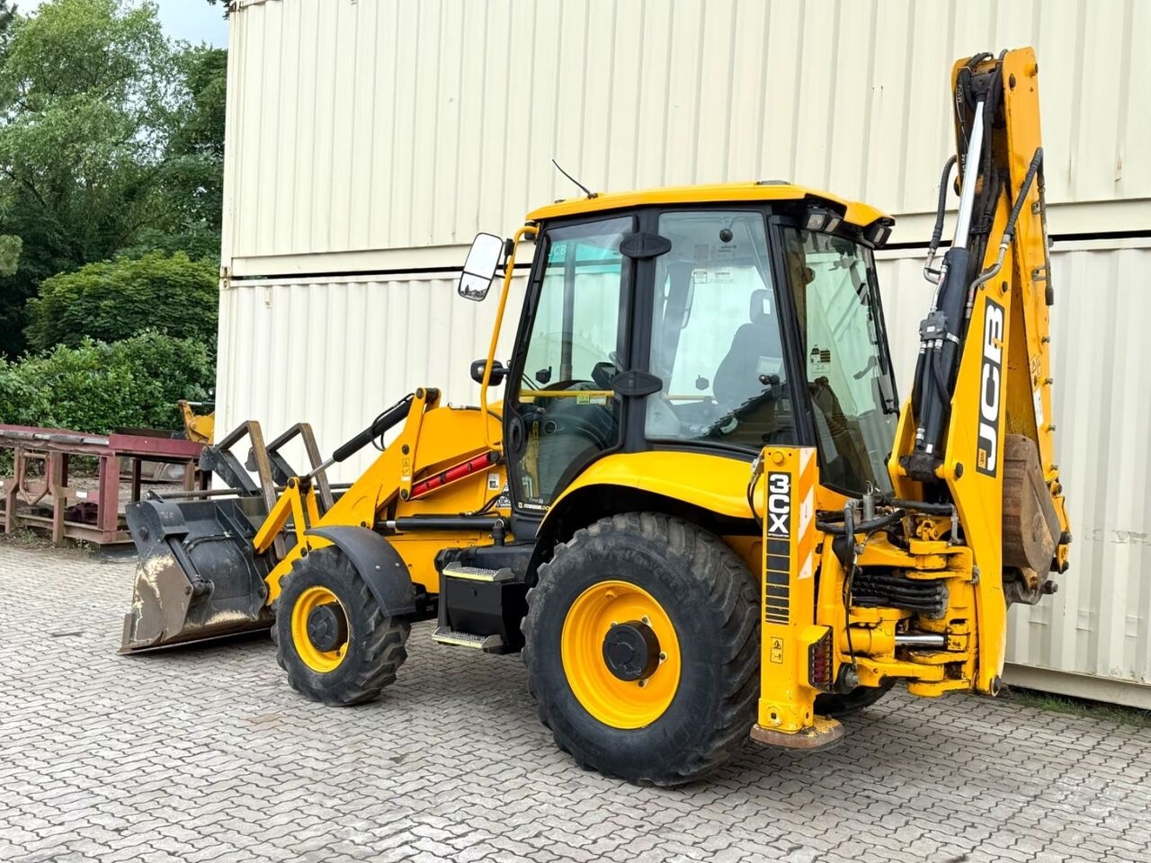 Backhoe loader JCB 3CX Plus, 2021 BJ, 5.436 H, 81 KW/ 110 PS- Photo 3
