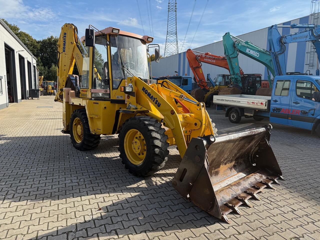 Backhoe loader Komatsu WB98A-2 Baggerlader SW Komatsu WB98A-2 Baggerlader SW- Photo 4