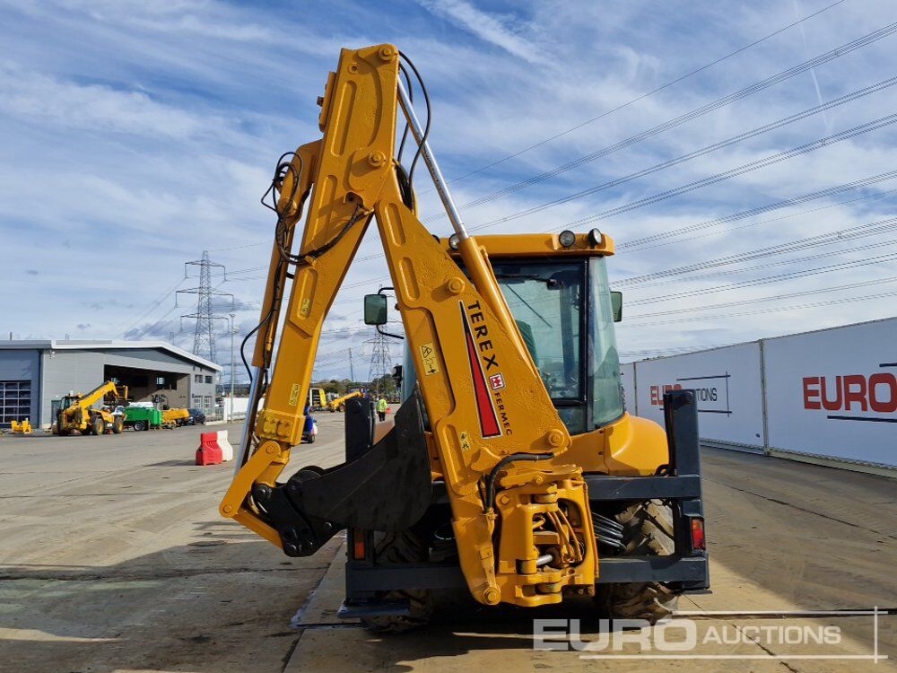 Backhoe loader Terex 4WD Turbo Backhoe Loader, QH, Front QH- Photo 4