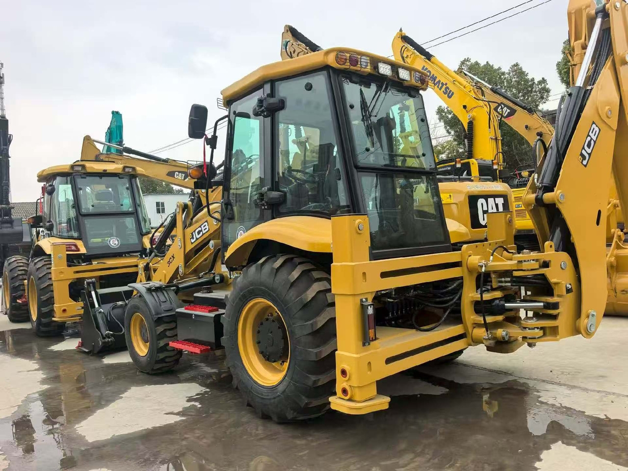 Graaflaadmachine New and Used Mini Excavator Wheel 420 Cat 416 420f 420e 430 Second Hand Jcb 3cx 4cx 4WD Bobcat Towable Backhoe Loader [ Copy ] New and Used Mini Excavator Wheel 420 Cat 416 420f 420e 430 Second Hand Jcb 3cx 4cx 4WD Bobcat Towable Backhoe Loader [ Copy ]- Photo 2