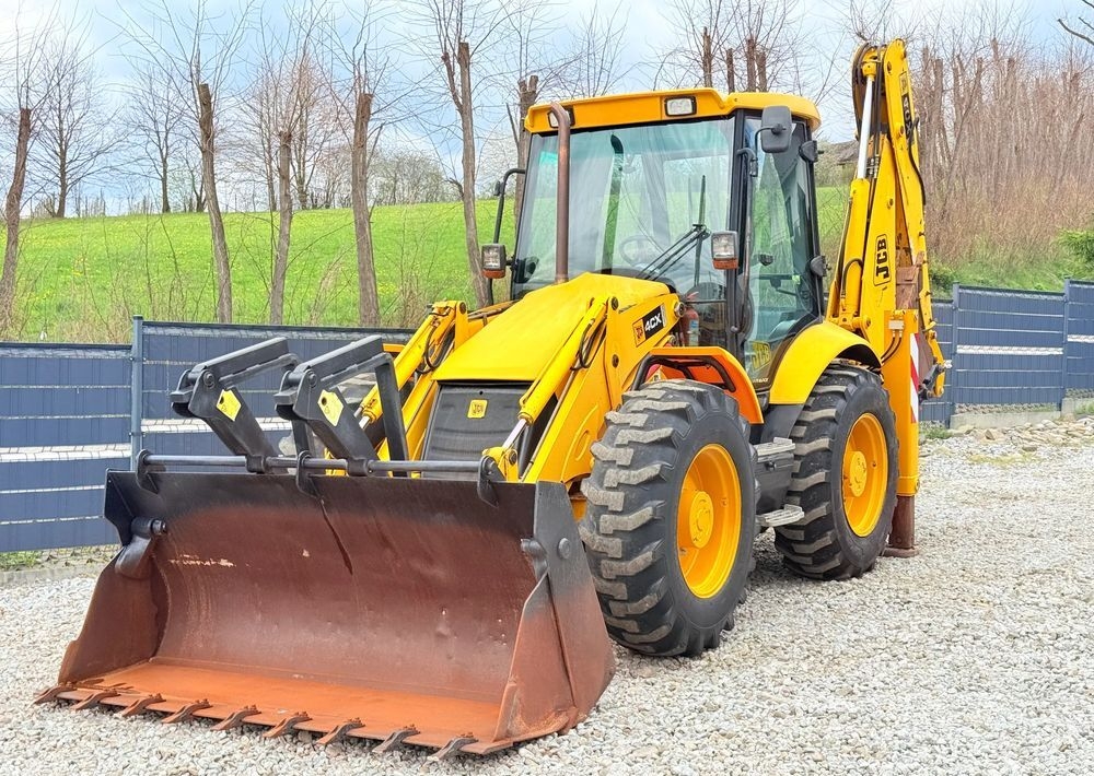 Backhoe loader JCB * Koparko Ładowarka JCB 4CX * Joystick * TORQUELOCK * Bardzo Dobry Stan *- Photo 3