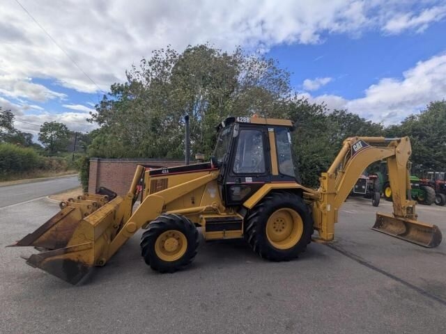 Graaflaadmachine Unknown Caterpillar CAT 428B 4WD BACKHOELOADER// 2965 hours, 4 rear buckets- Photo 3