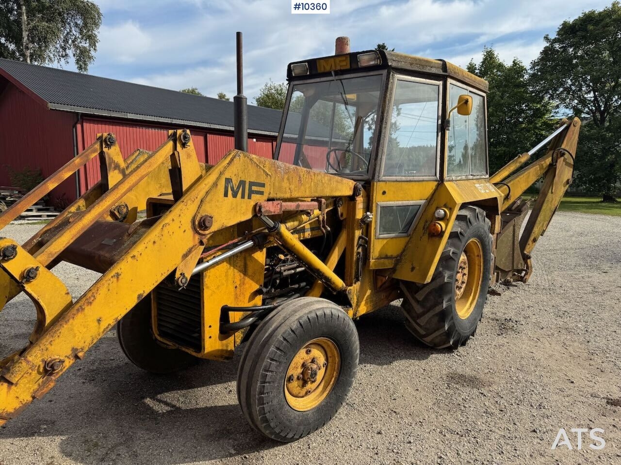 Baggerlader Massey ferguson 50B Backhoe Loader- Photo 4