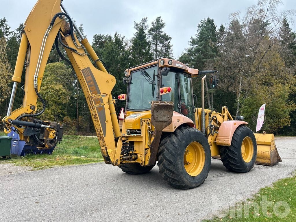 Backhoe loader Traktorgrävare Hydrema- Photo 5