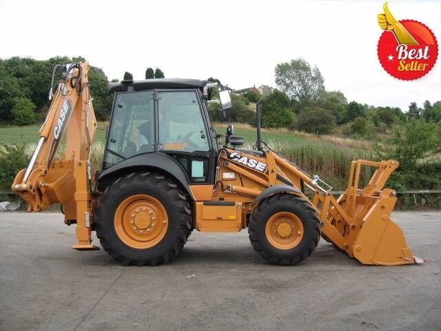 Graaflaadmachine Case 580- Photo 2