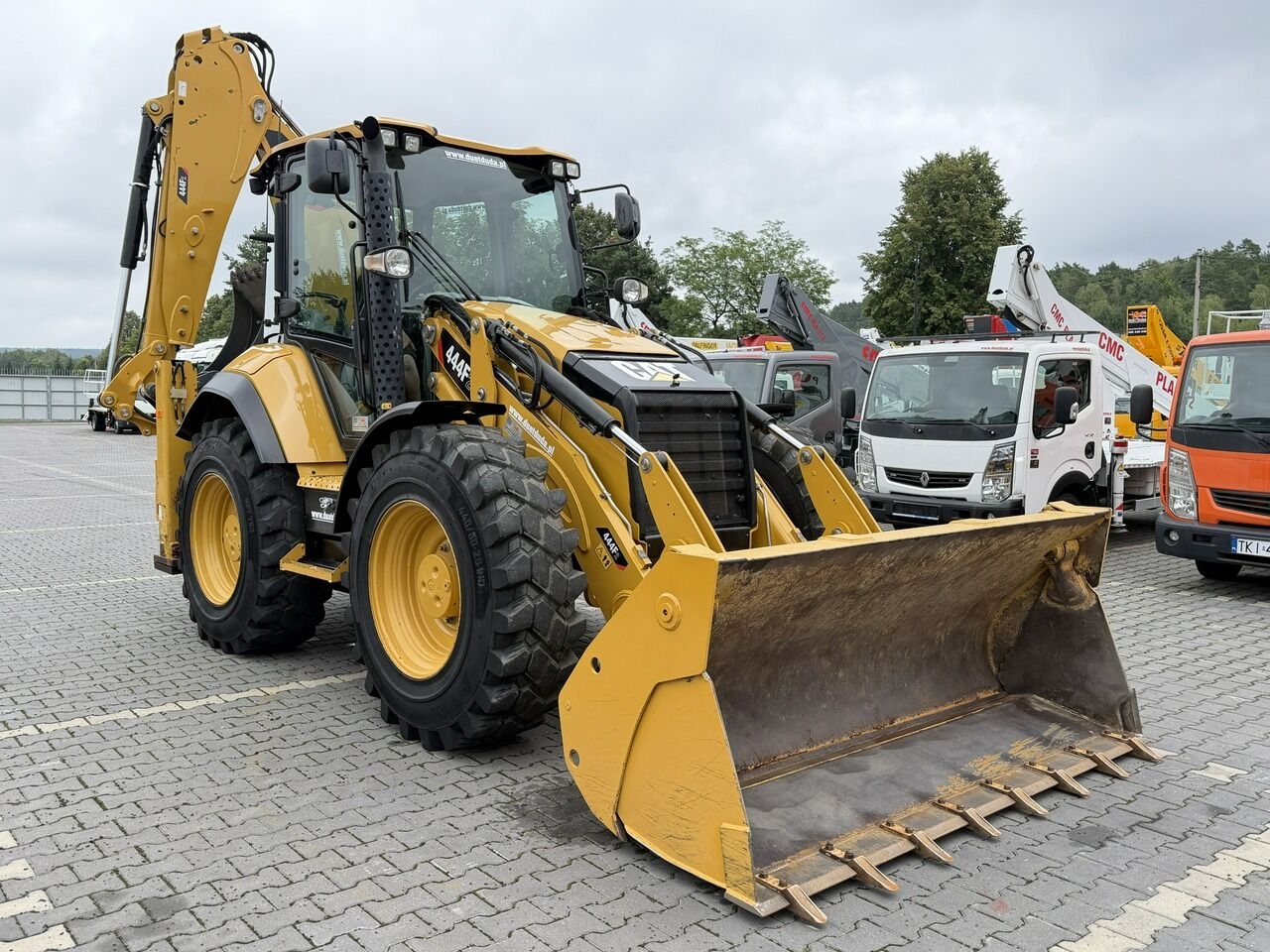 Baggerlader Caterpillar 444F Sterowanie na Joystickach Klima FULL OPCJA- Photo 2