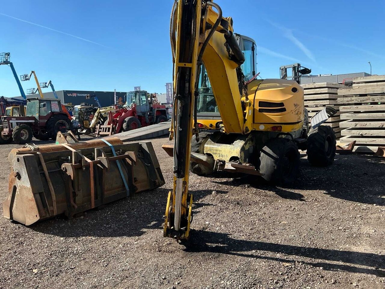 Backhoe loader HAULOTTE - 2008 - MJX 975 - BACKHOE LOADER- Photo 5