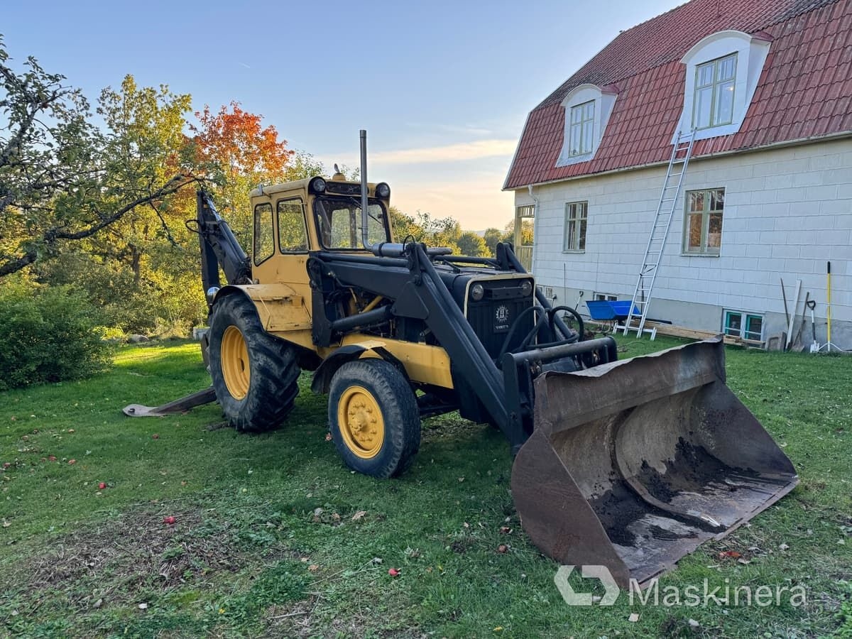 Baggerlader Grävlastare Volvo BM GM 614 med 6 redskap- Photo 3