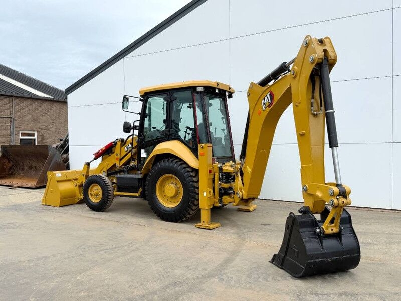 Baggerlader Cat 424 - BRAND NEW / UNUSED / Airco- Photo 3