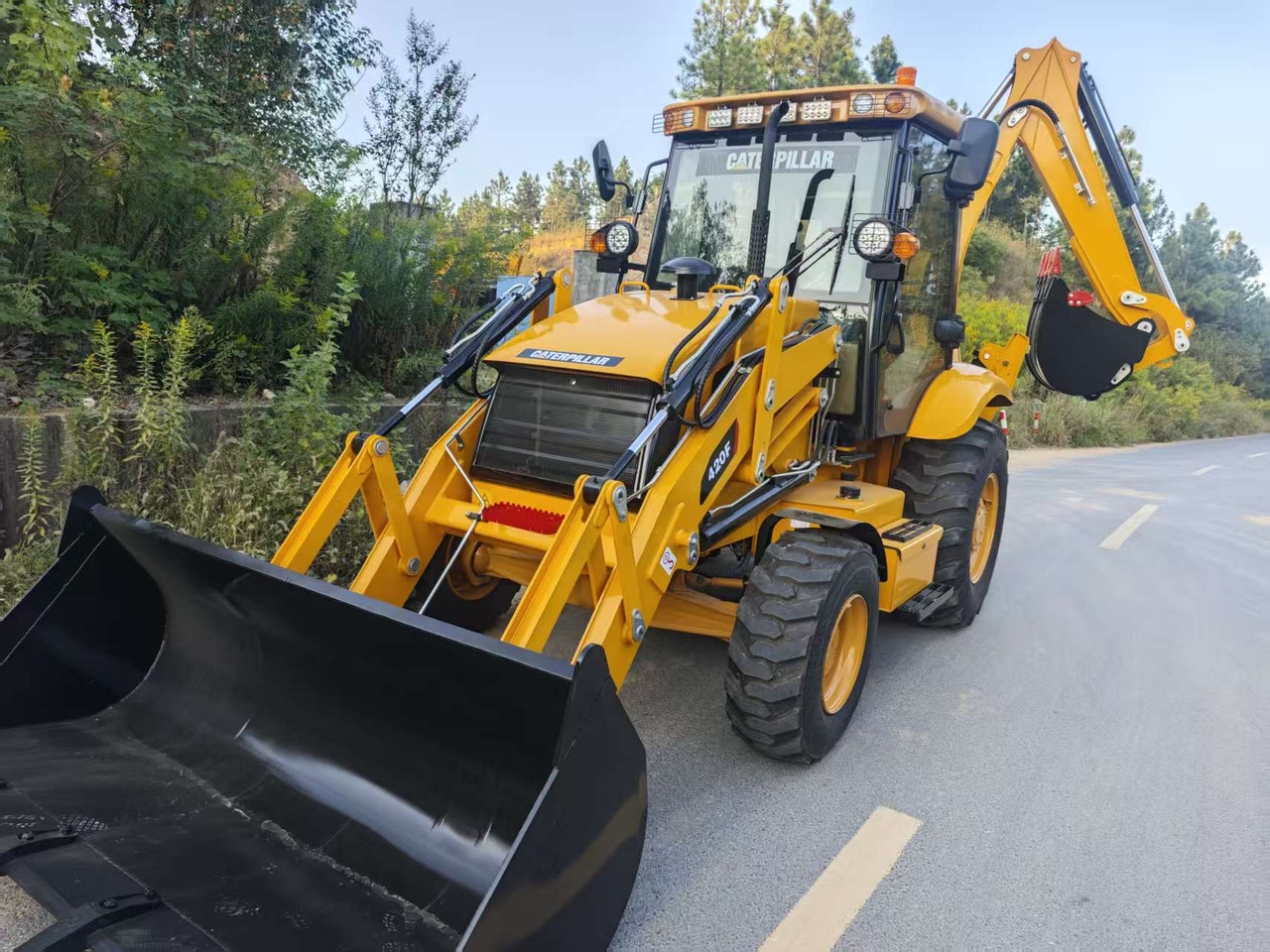 Backhoe loader 420F 420F- Photo 3