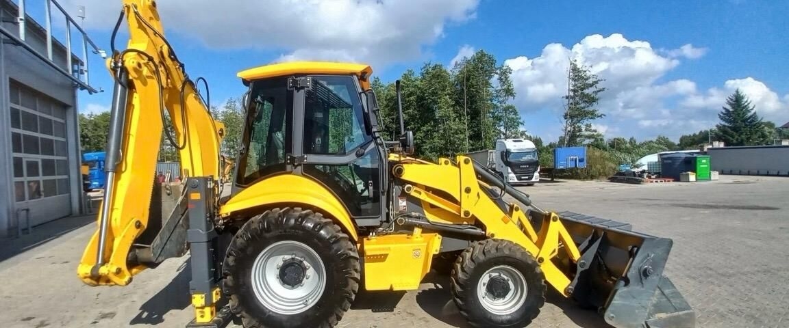 Koparko-ładowarka Koparko-Ładowarka Mahindra VX90 4WD - 2022 rok tylko 1225 mtg A/C- Photo 4