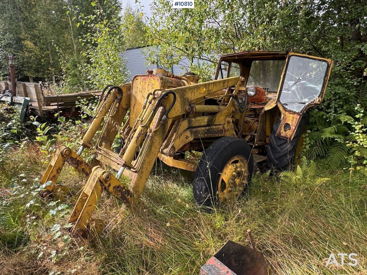 Baggerlader Nuffield Backhoe loader – Repair project- Photo 2