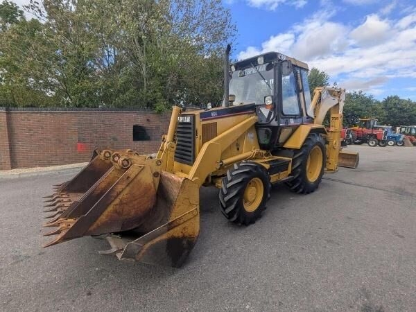 Graaflaadmachine Unknown Caterpillar CAT 428B 4WD BACKHOELOADER// 2965 hours, 4 rear buckets- Photo 2